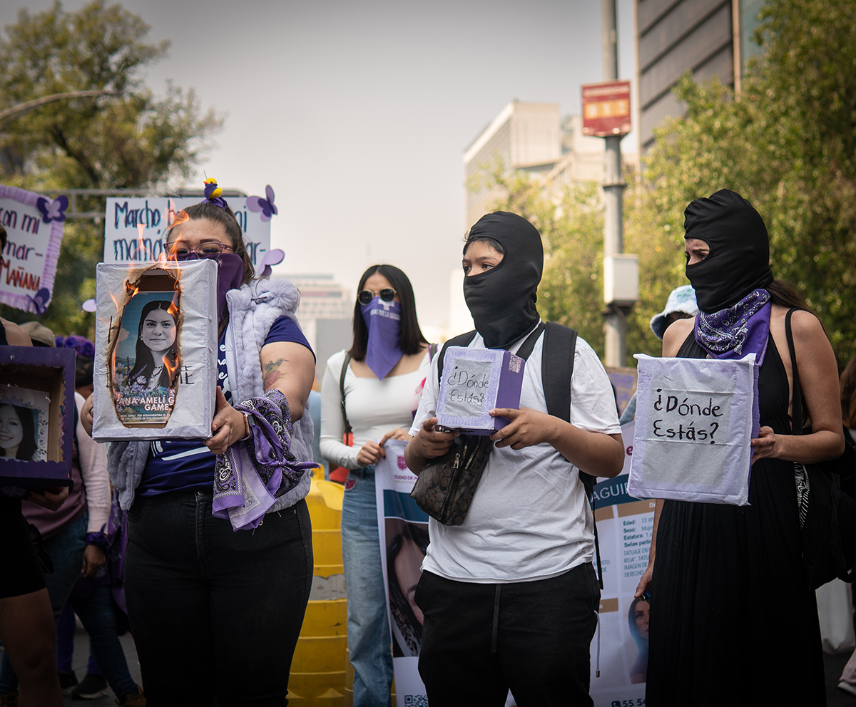 Galería fotográfica: así se vivió la marcha del 8M en la Ciudad de México