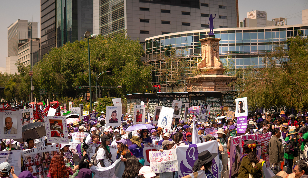 Galería fotográfica: así se vivió la marcha del 8M en la Ciudad de México