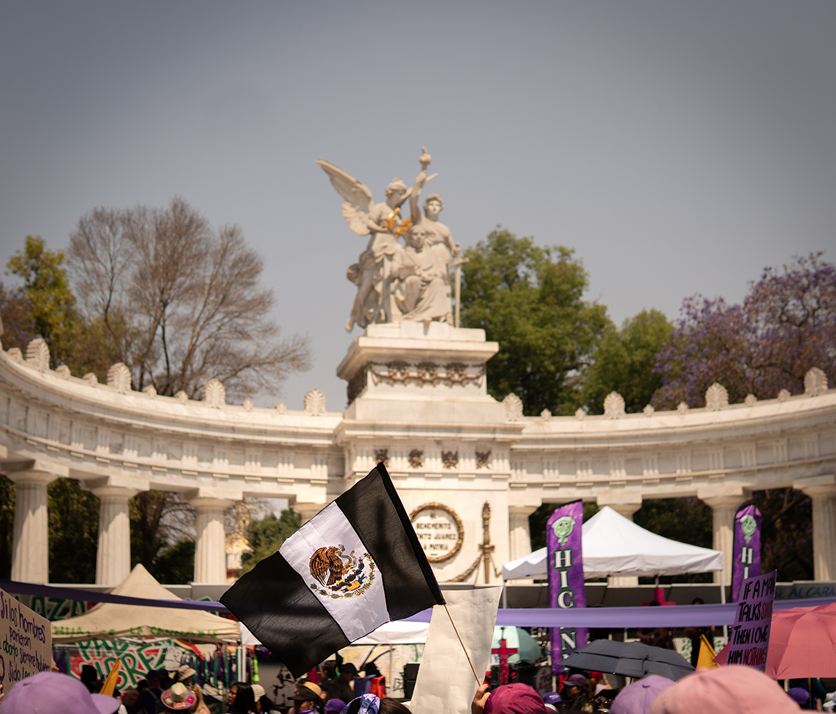 Galería fotográfica: así se vivió la marcha del 8M en la Ciudad de México