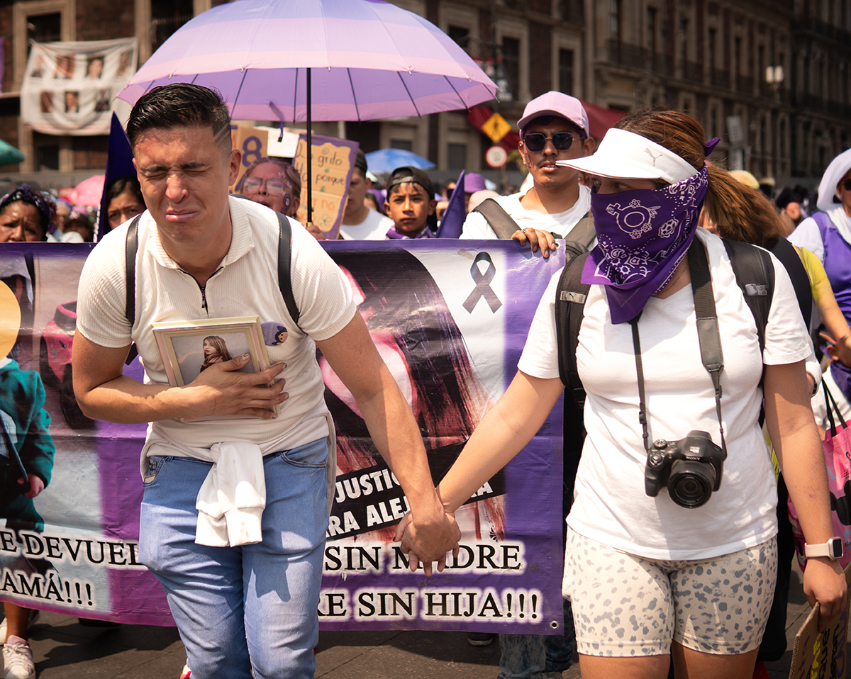 Galería fotográfica: así se vivió la marcha del 8M en la Ciudad de México