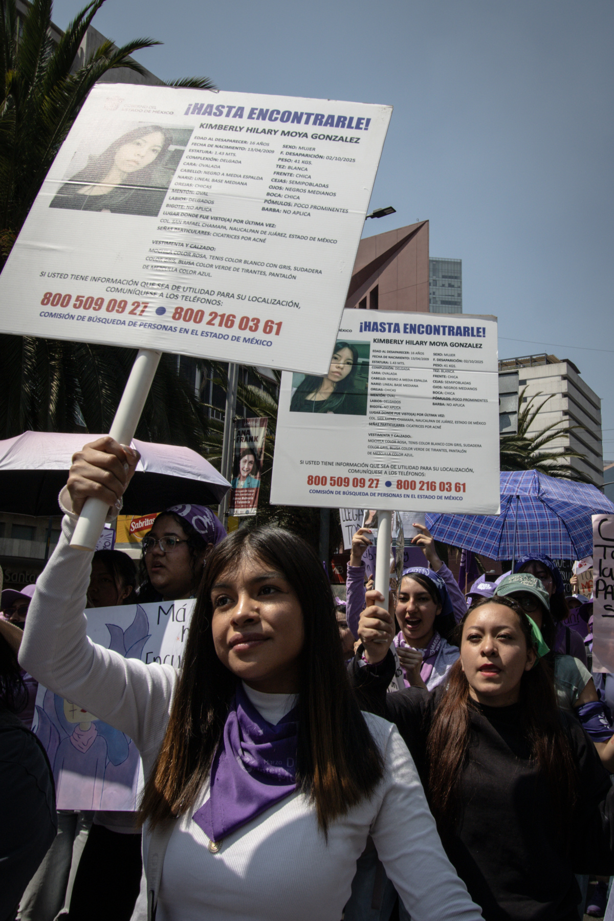 Miles de mujeres llenan las calles de la CDMX durante la jornada del 8M