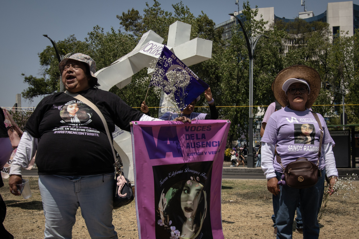 Miles de mujeres llenan las calles de la CDMX durante la jornada del 8M