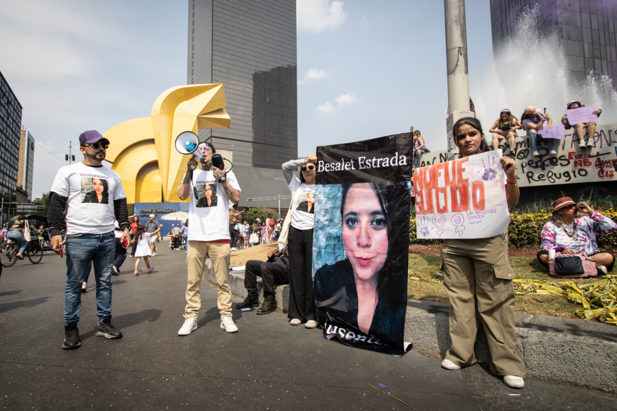 Miles de mujeres llenan las calles de la CDMX durante la jornada del 8M