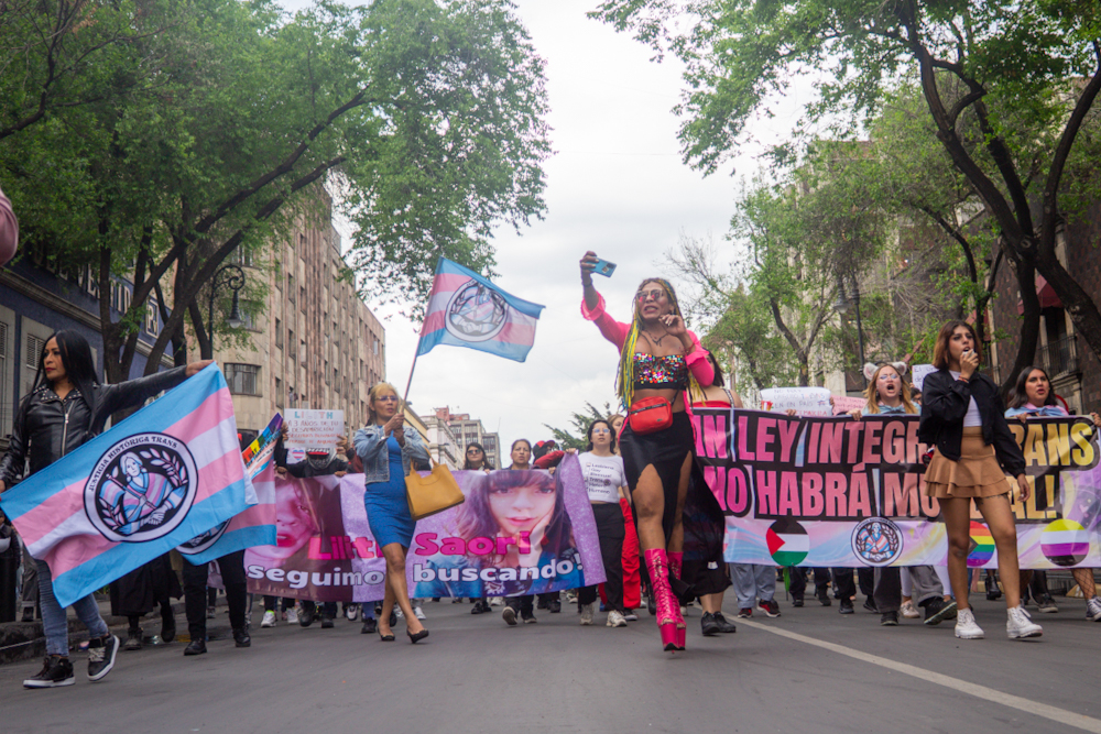 IMG_8711 Marcha trans en CDMX exige vivienda digna, trabajo seguro y justicia para la comunida