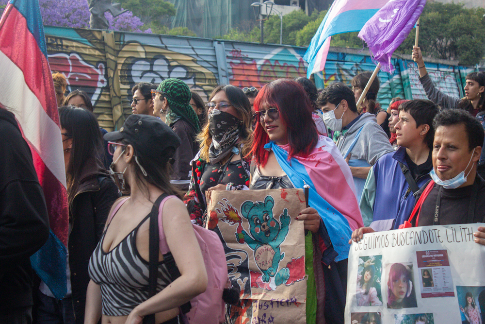 Marcha trans en CDMX exige vivienda digna, trabajo seguro y justicia para la comunida