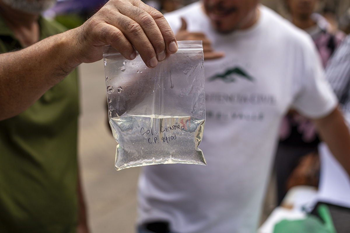 Protesta por el agua en Guadalajara: Anuncian Red de Monitores del Agua Vecinales y exigen alerta sanitaria y destitución del Director de SIAPA