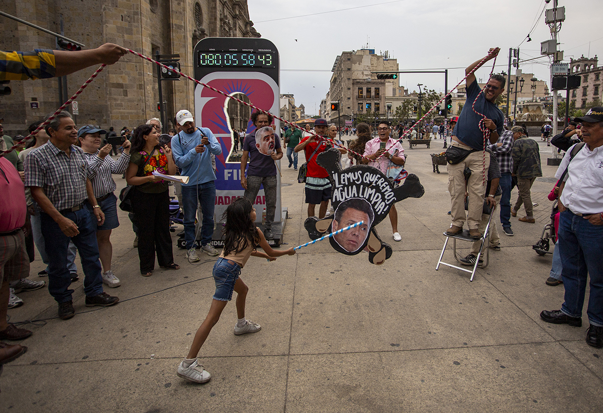Protesta por el agua en Guadalajara: Anuncian Red de Monitores del Agua Vecinales y exigen alerta sanitaria y destitución del Director de SIAPA
