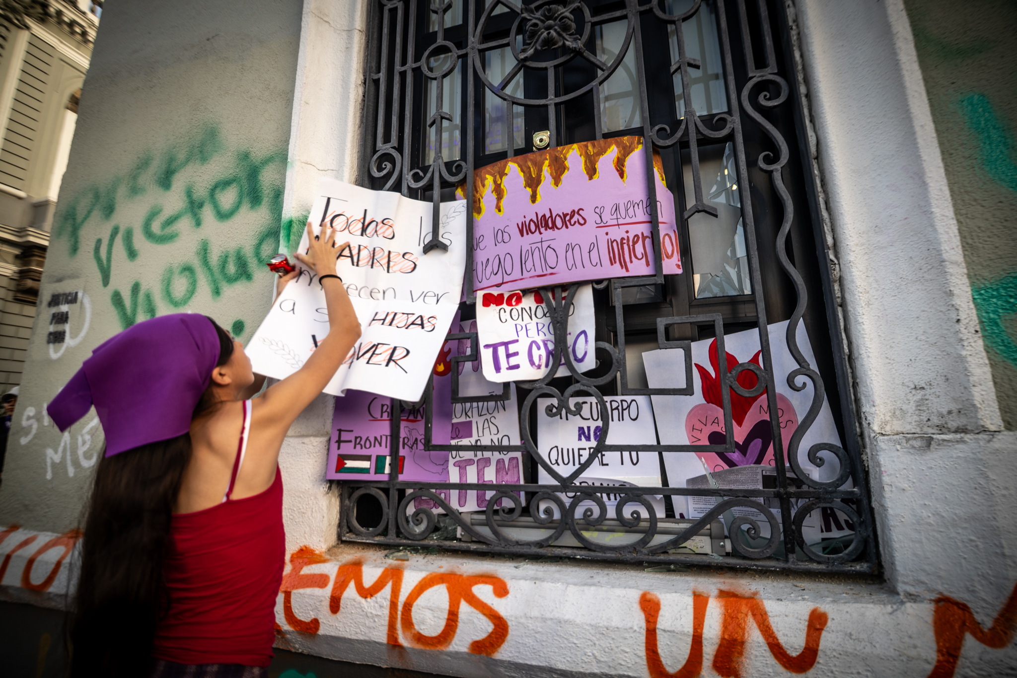 Más de 15 mil mujeres marchan en Guadalajara durante la jornada del 8M