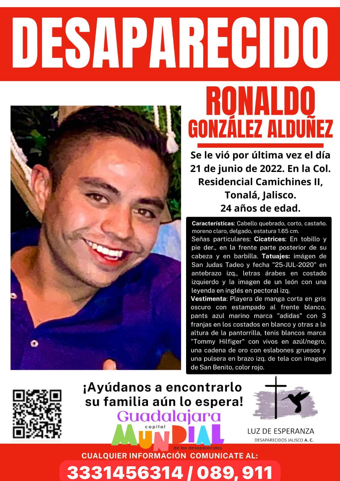 Revocan vinculación en caso de Ronaldo González; Luz de Esperanza denuncia impunidad y exige justicia