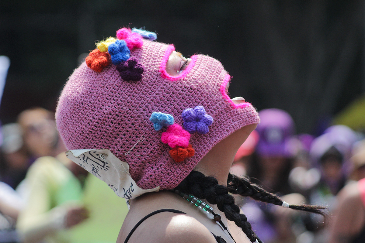 Más de 120 mil mujeres marchan en el 8M en la Ciudad de México