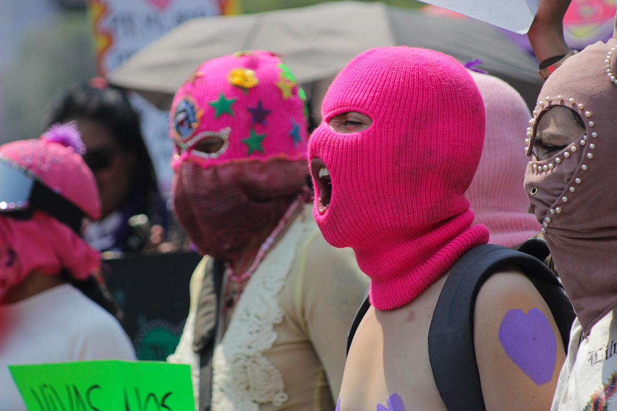 Más de 120 mil mujeres marchan en el 8M en la Ciudad de México