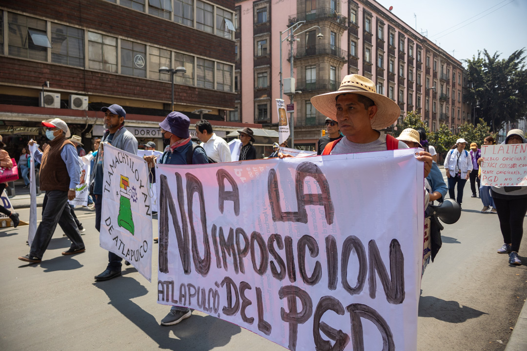 Pueblos originarios de la CDMX denuncian consulta simulada en el Plan General de Desarrollo de Brugada