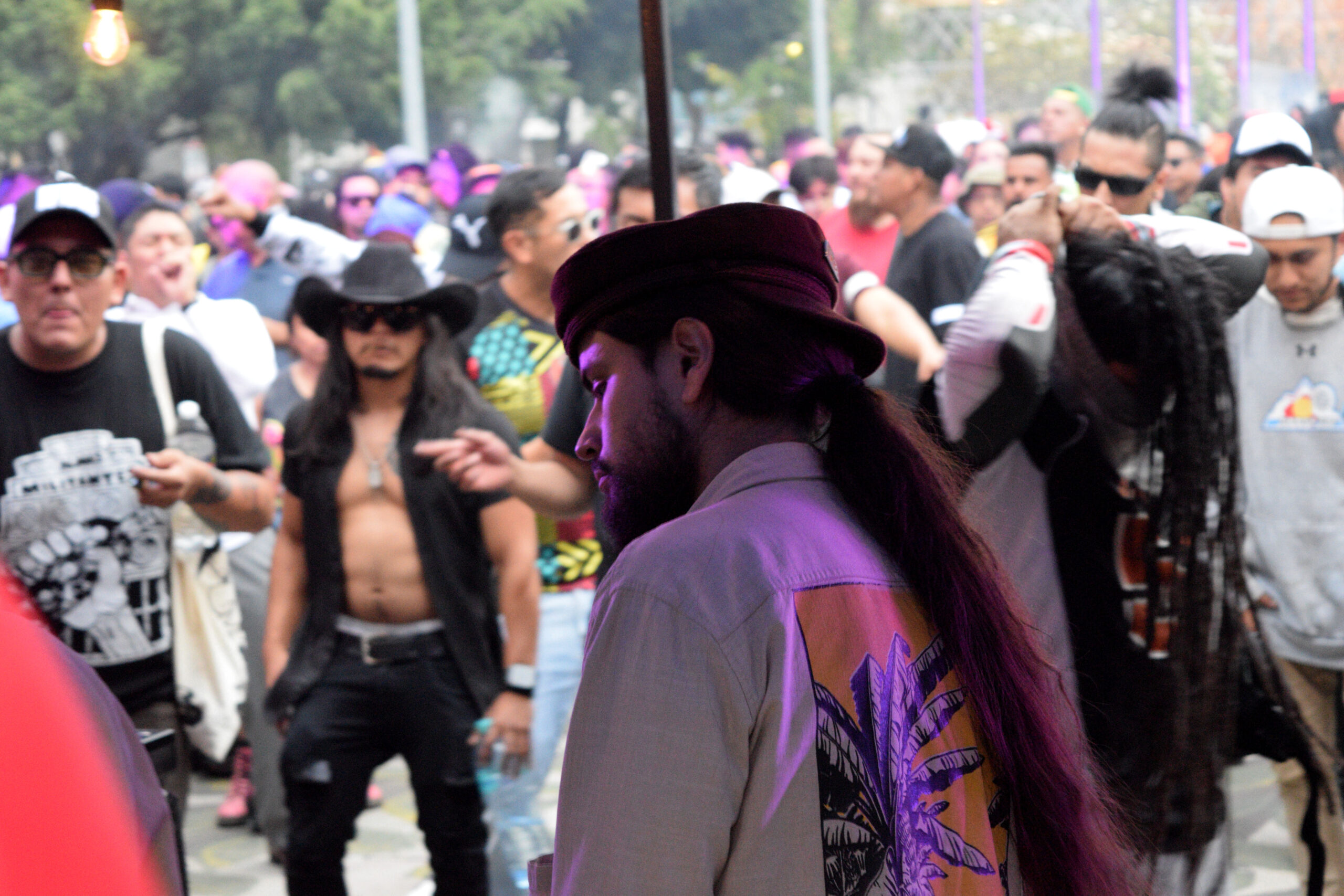 Conmemoración por el día del cannabis en Monumento a la Madre