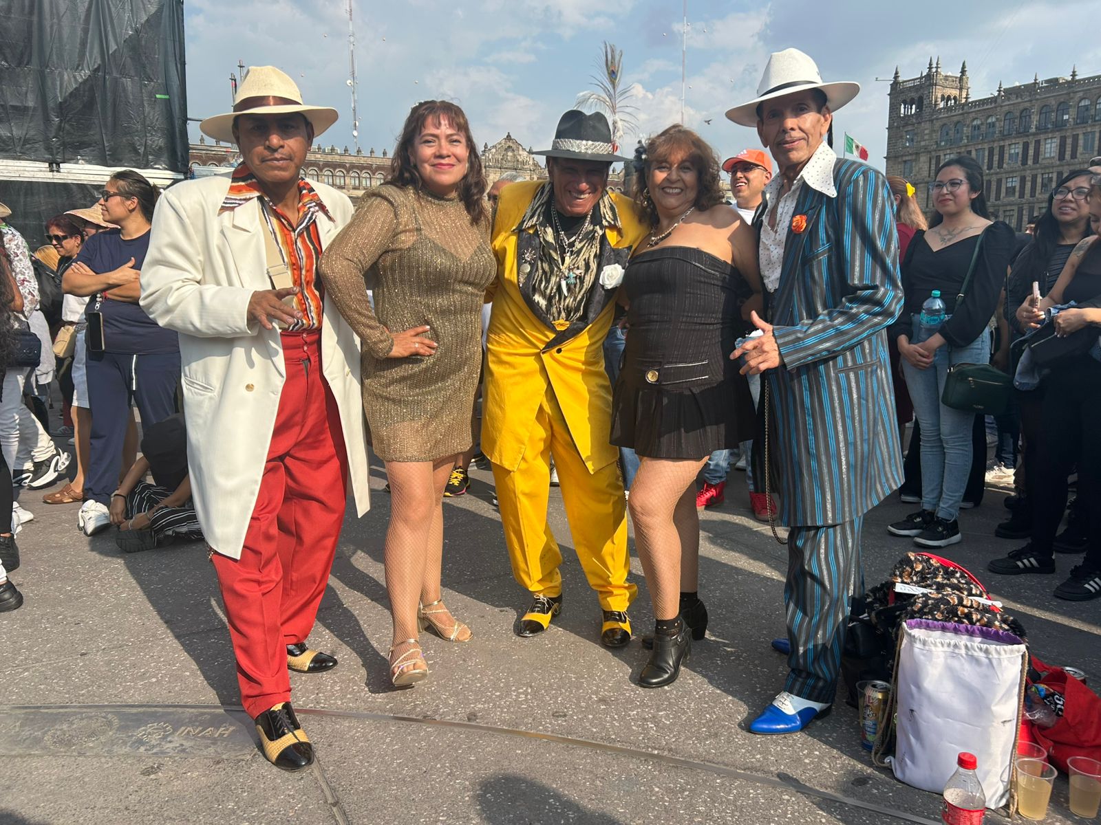 La plancha del Zócalo se convirtió en pista de baile sonidero