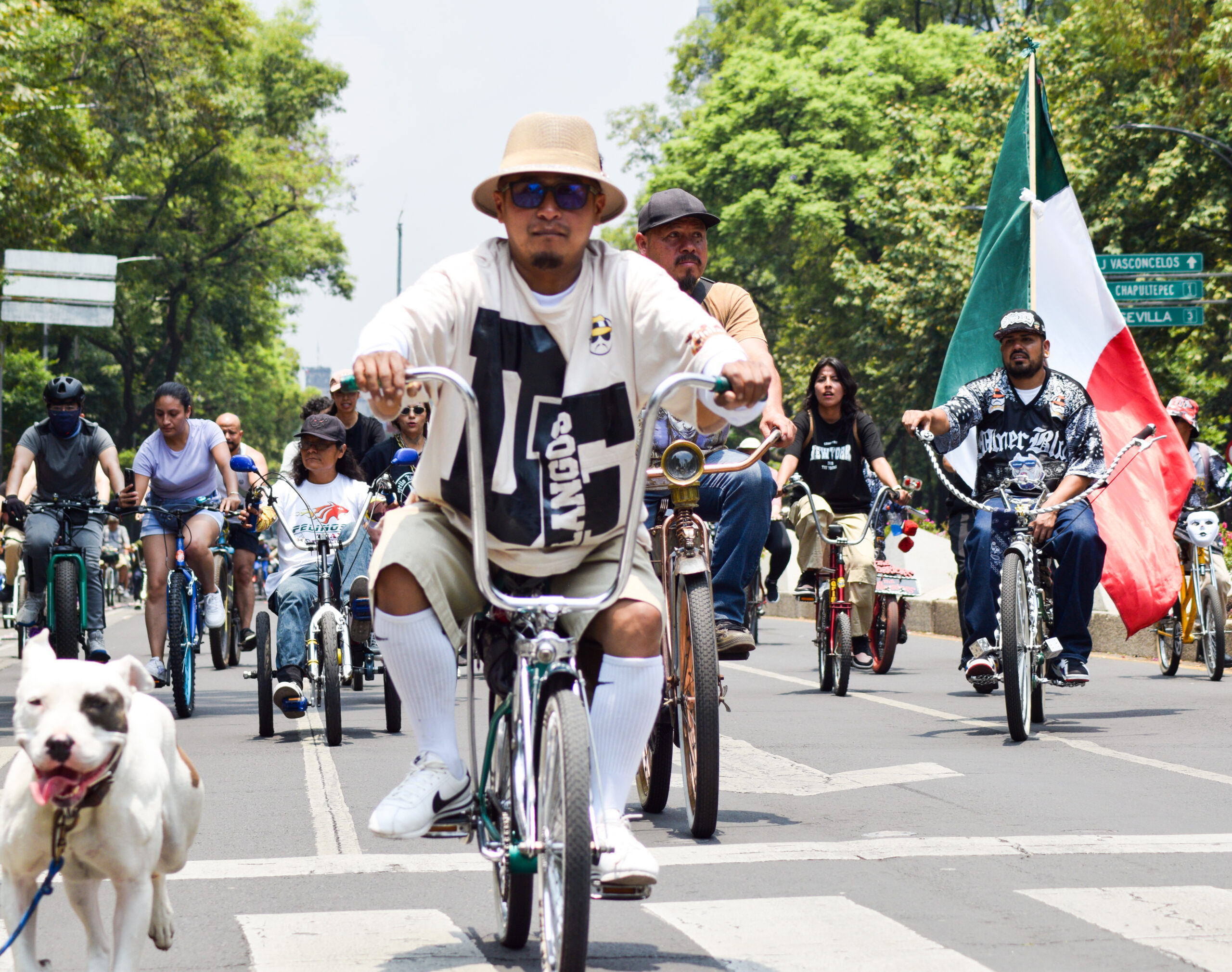 Rodada lowrider en Bellas Artes: Bicicletas como resistencia de la cultura chicana en CDMX