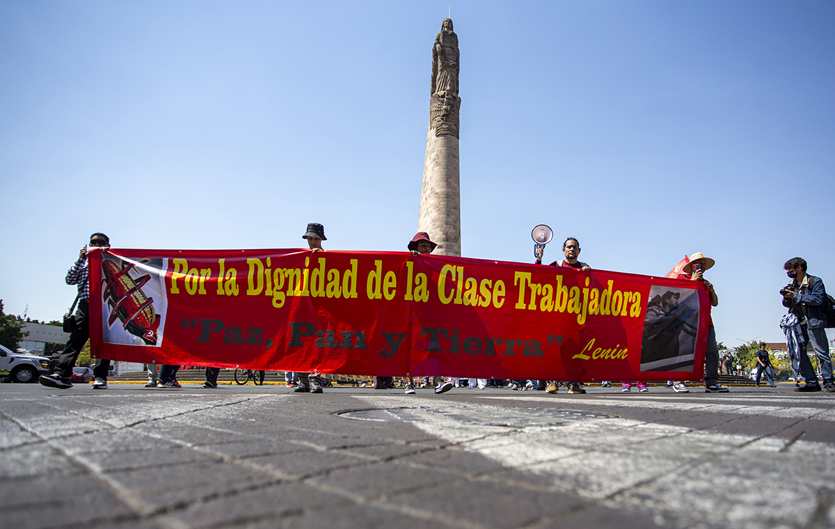 Desde la Glorieta de los Desaparecidos, Guadalajara marcha este 1° de Mayo con exigencias laborales y de justicia