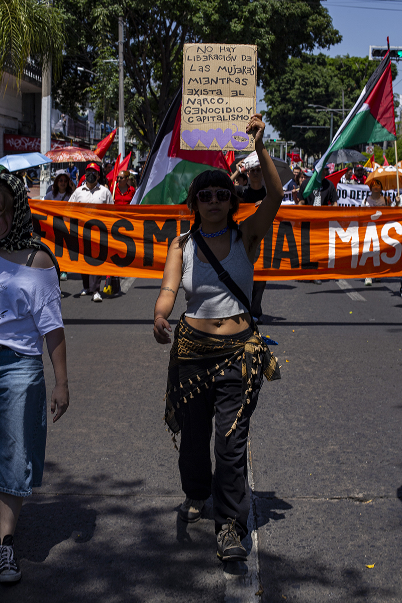 Desde la Glorieta de los Desaparecidos, Guadalajara marcha este 1° de Mayo con exigencias laborales y de justicia