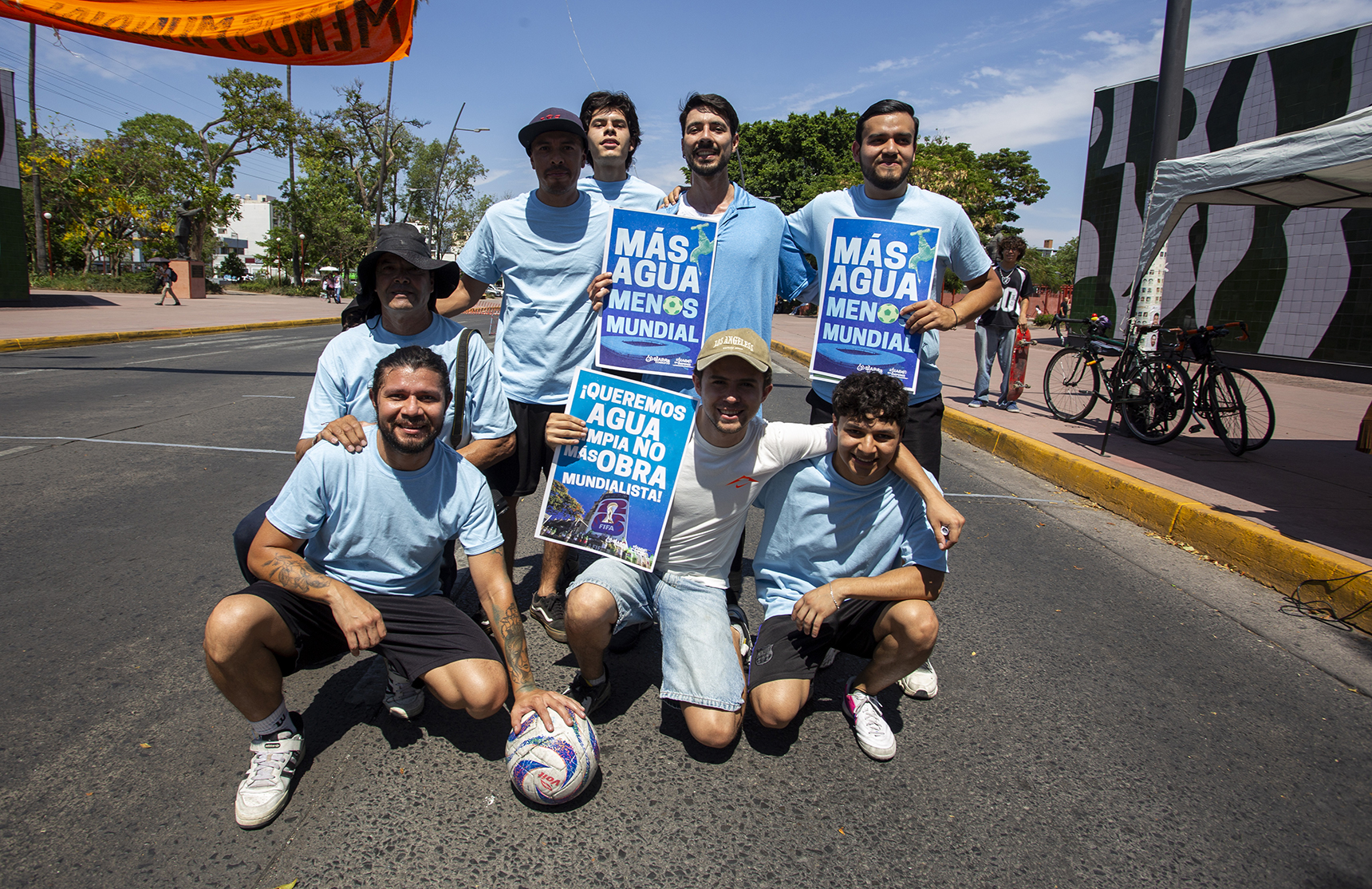 Ocho colectivos convierten el fútbol en resistencia contra el Mundial en Guadalajara
