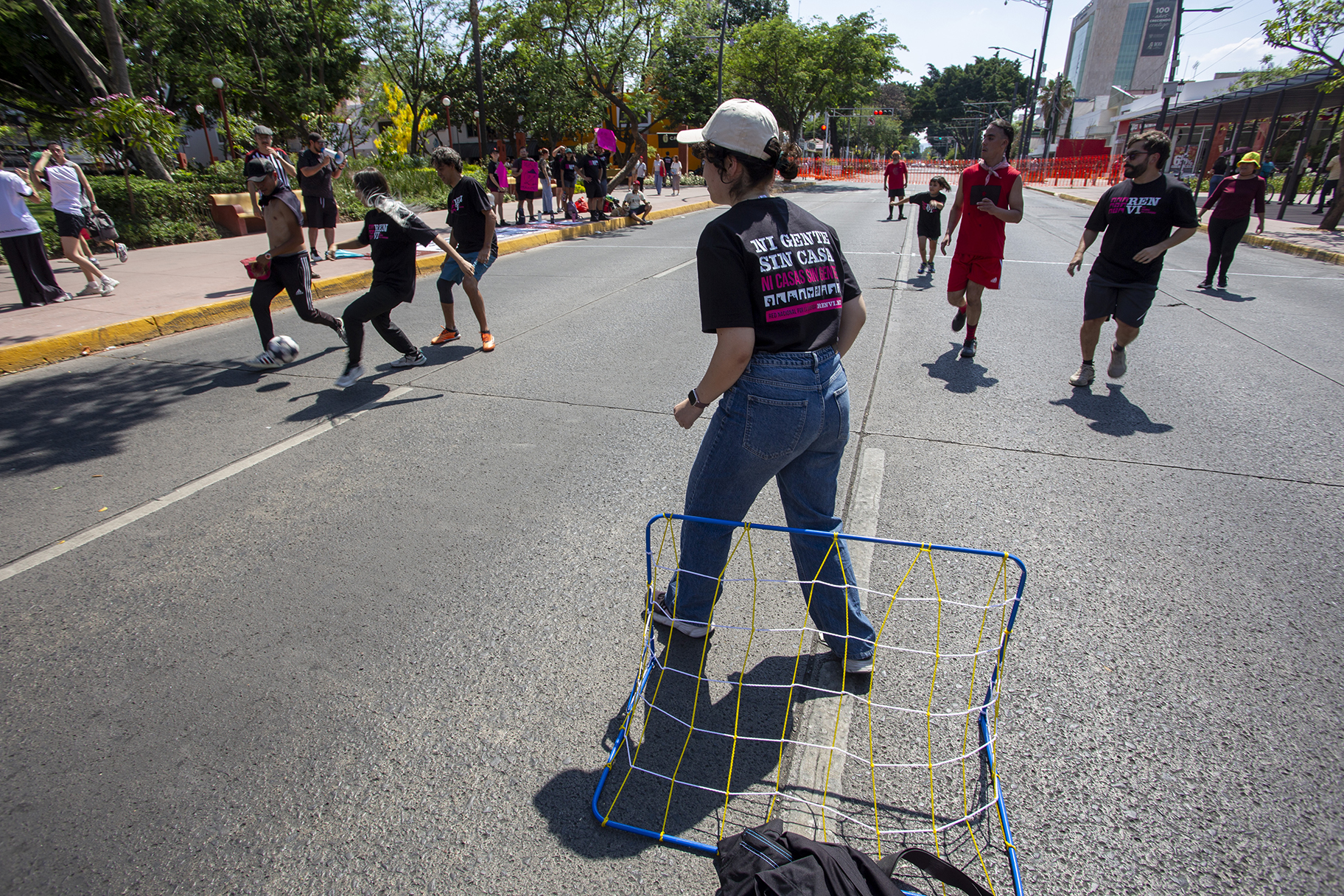 Ocho colectivos convierten el fútbol en resistencia contra el Mundial en Guadalajara