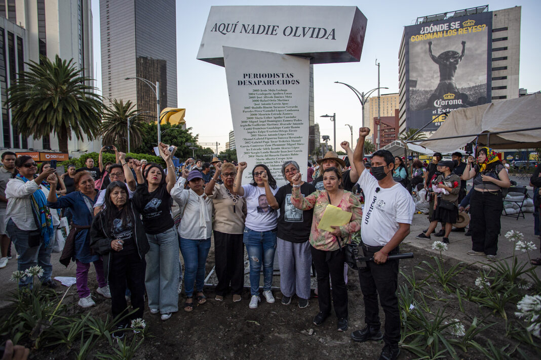 _MG_3164 "Aquí Nadie Olvida": familiares de periodistas asesinados revelan antimonumento en Reforma y Bucareli