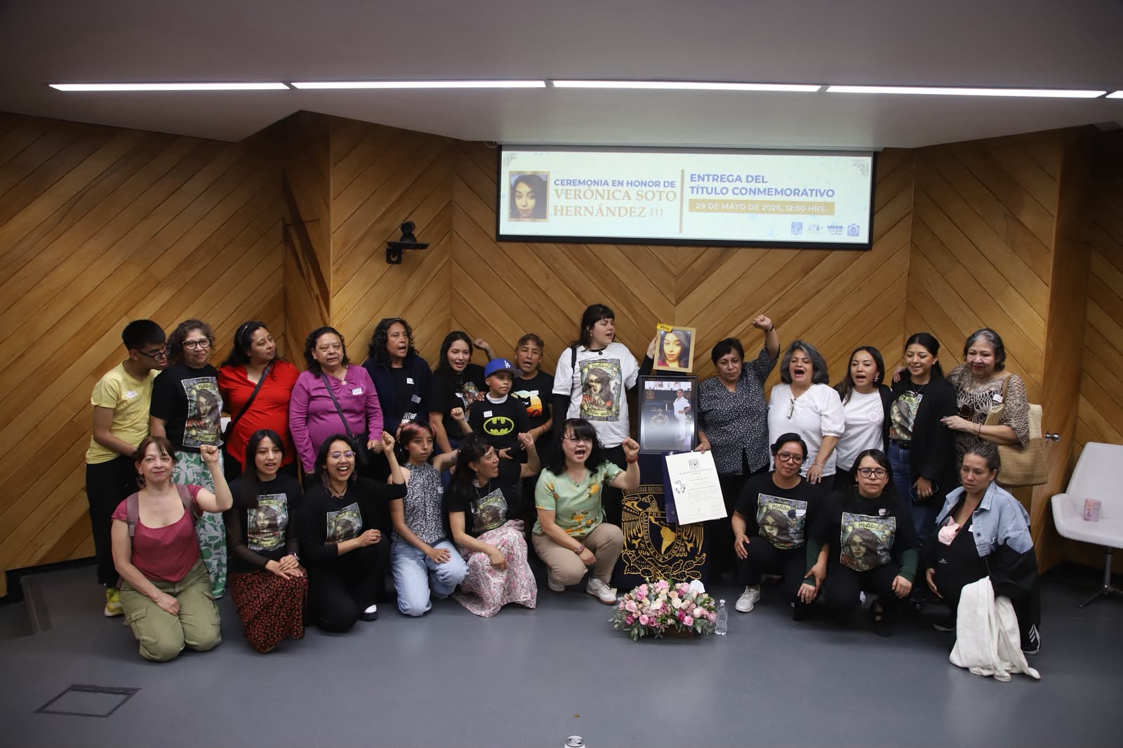La UNAM entregó el título póstumo de Verónica Soto Hernández, seis años después de su feminicidio