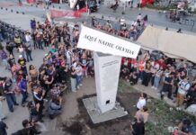 Galería Fotográfica: antimonumento “Aquí Nadie Olvida” por periodistas en México Fotos: antimonumento "Aquí Nadie Olvida" por periodistas en México