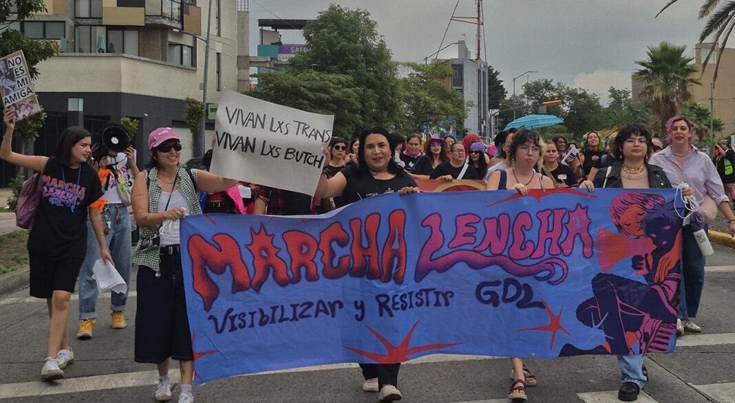 20260607_151300 Marcha Lencha GDL: lesbianas y personas sáficas exigen visibilidad y reconocimiento jurídico