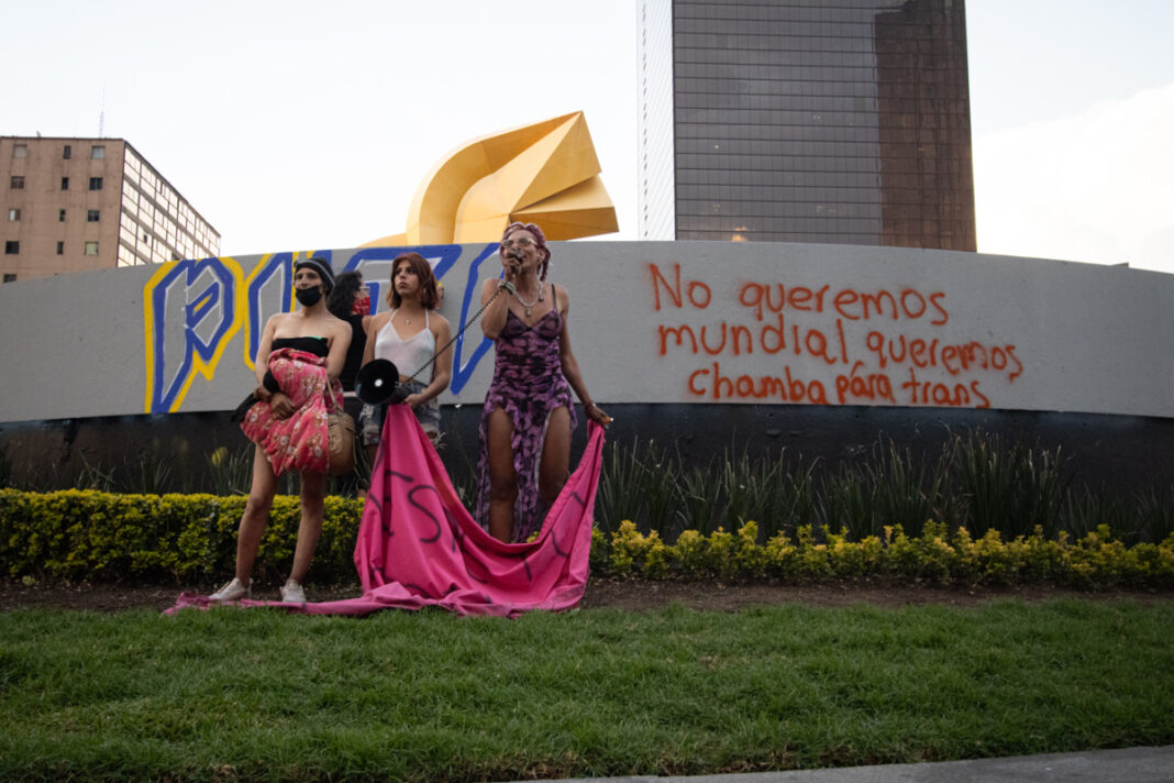 IMG_7978 En el Día Internacional del Trabajo Sexual, trabajadoras trans denuncian exclusión del programa IKAL del GobCDMX