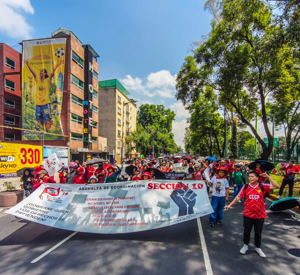 El Mundial 2026 arranca entre protestas: más de 15 movilizaciones en la CDMX