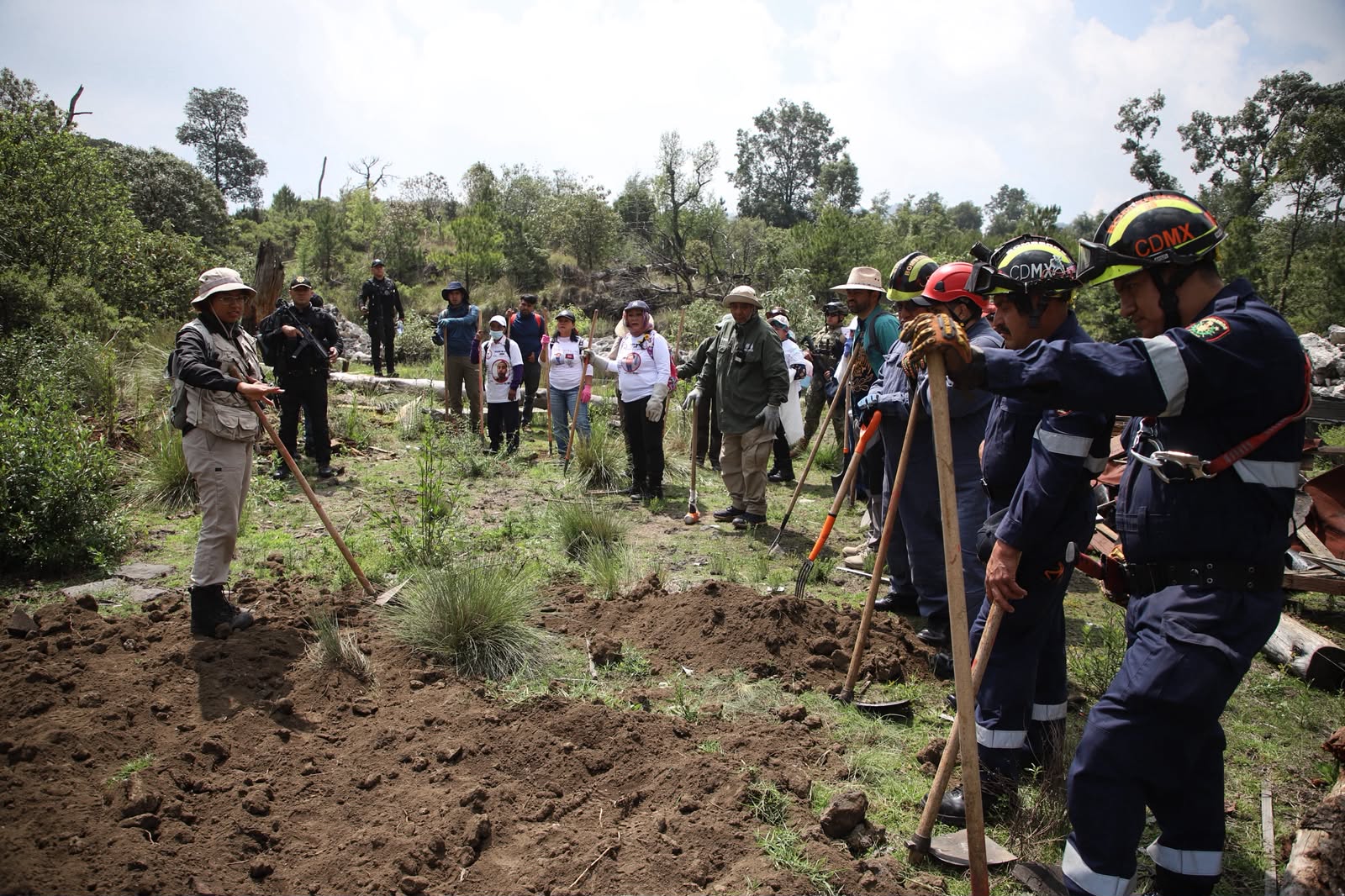 Familias buscan a Ignacio Santiago Pérez en el Ajusco, CDMX