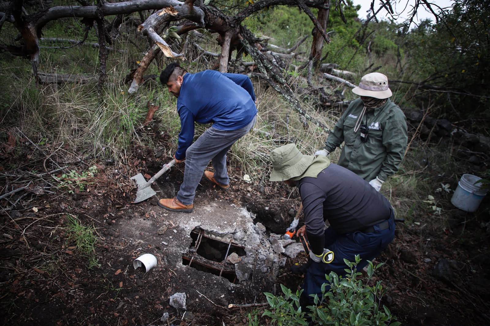 Familias buscan a Ignacio Santiago Pérez en el Ajusco, CDMX