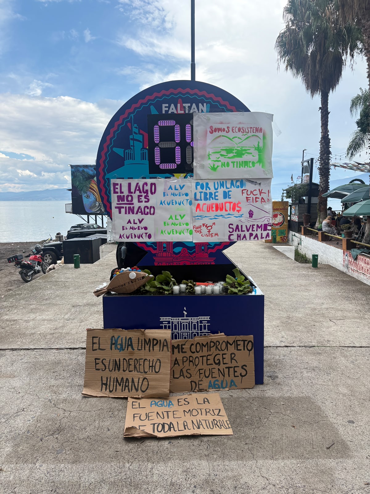 Defienden el Lago de Chapala con la "Cascarita Ribereña" a días del Mundial 2026