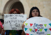 “Oaxaca no es mercancía”: Marcha-Convite denuncia los estragos de la gentrificación “Oaxaca no es mercancía”: Marcha-Convite denuncia los estragos de la gentrificación