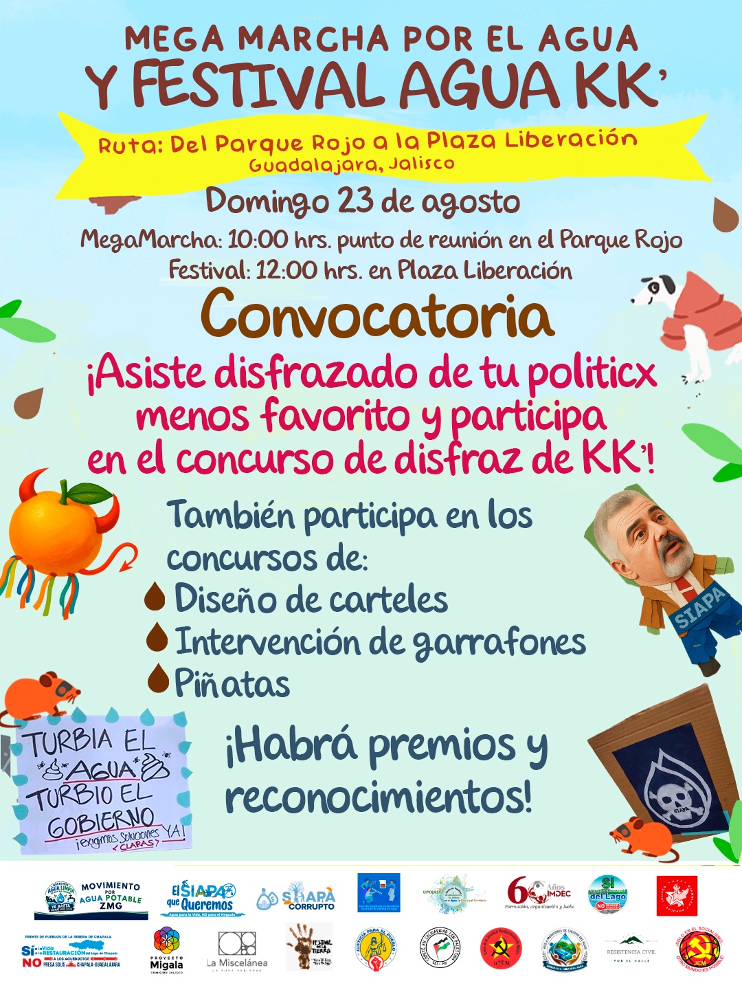 Frente a privatización del SIAPA, organizaciones proponen gestión público-comunitaria del agua en Jalisco