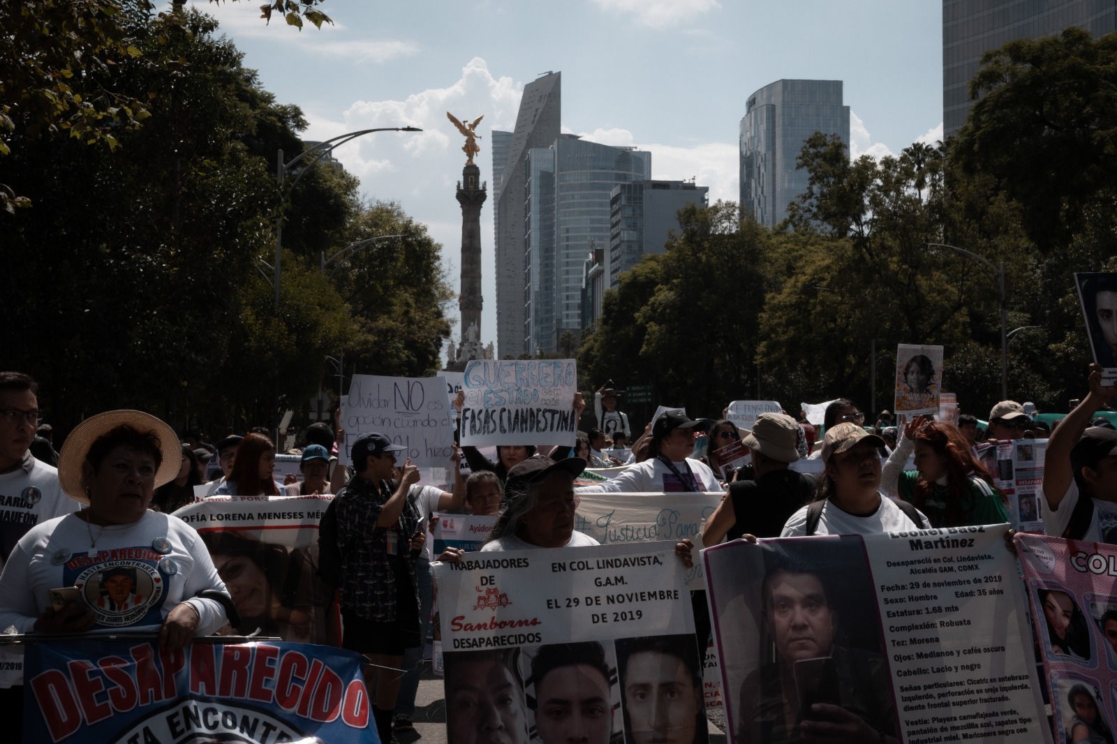 “Nuestros familiares no son cifras”: familias buscadoras exigen acciones contra las desapariciones en CDMX