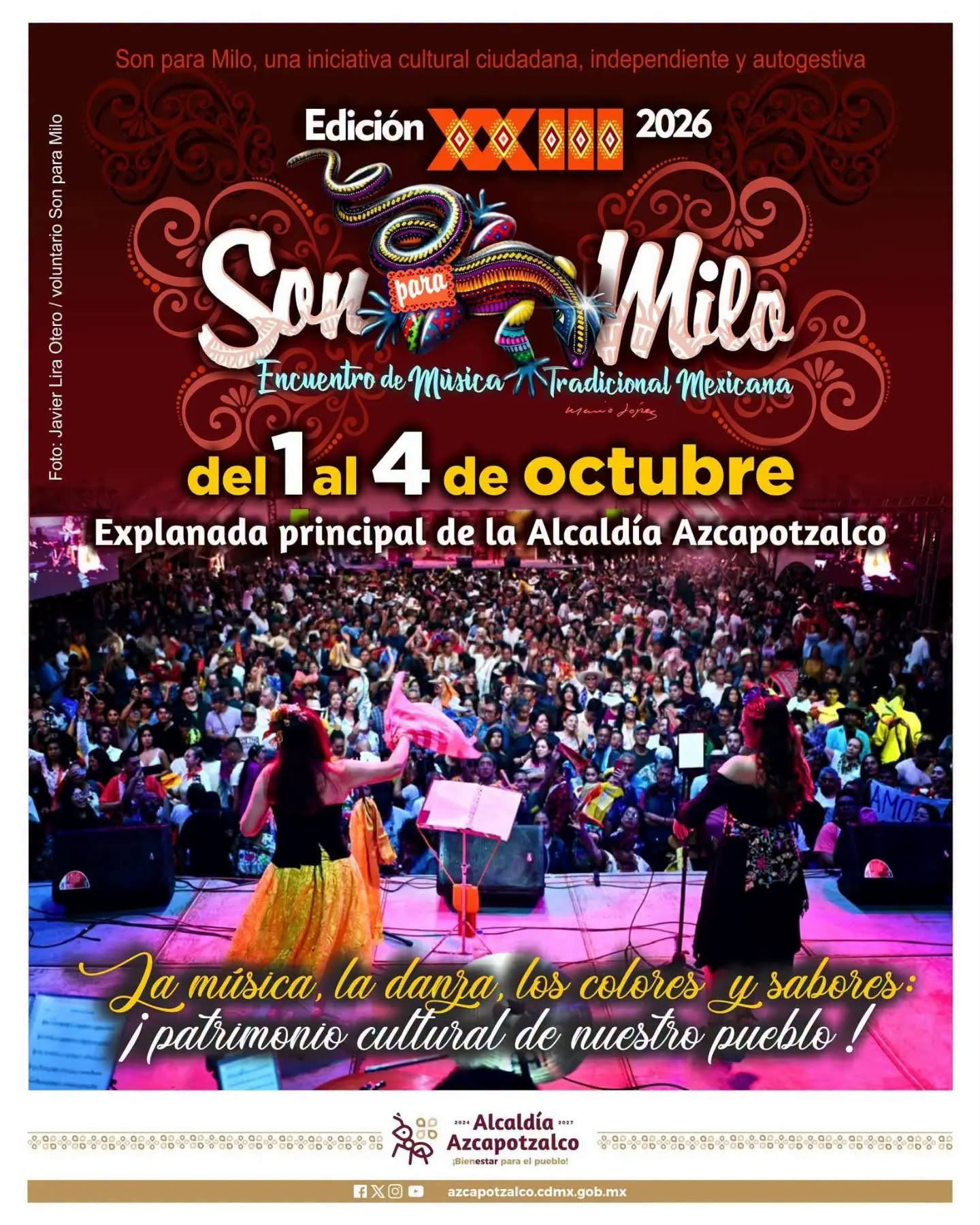Son Para Milo 2026 llega a Azcapotzalco con música tradicional mexicana