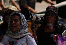 Familias buscadoras marchan del Ángel al Zócalo para exigir la localización de más de 132 mil personas desaparecidas en México