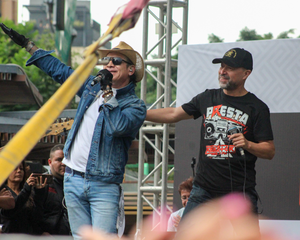 Liran' Roll transformó la glorieta de insurgentes en pista de baile