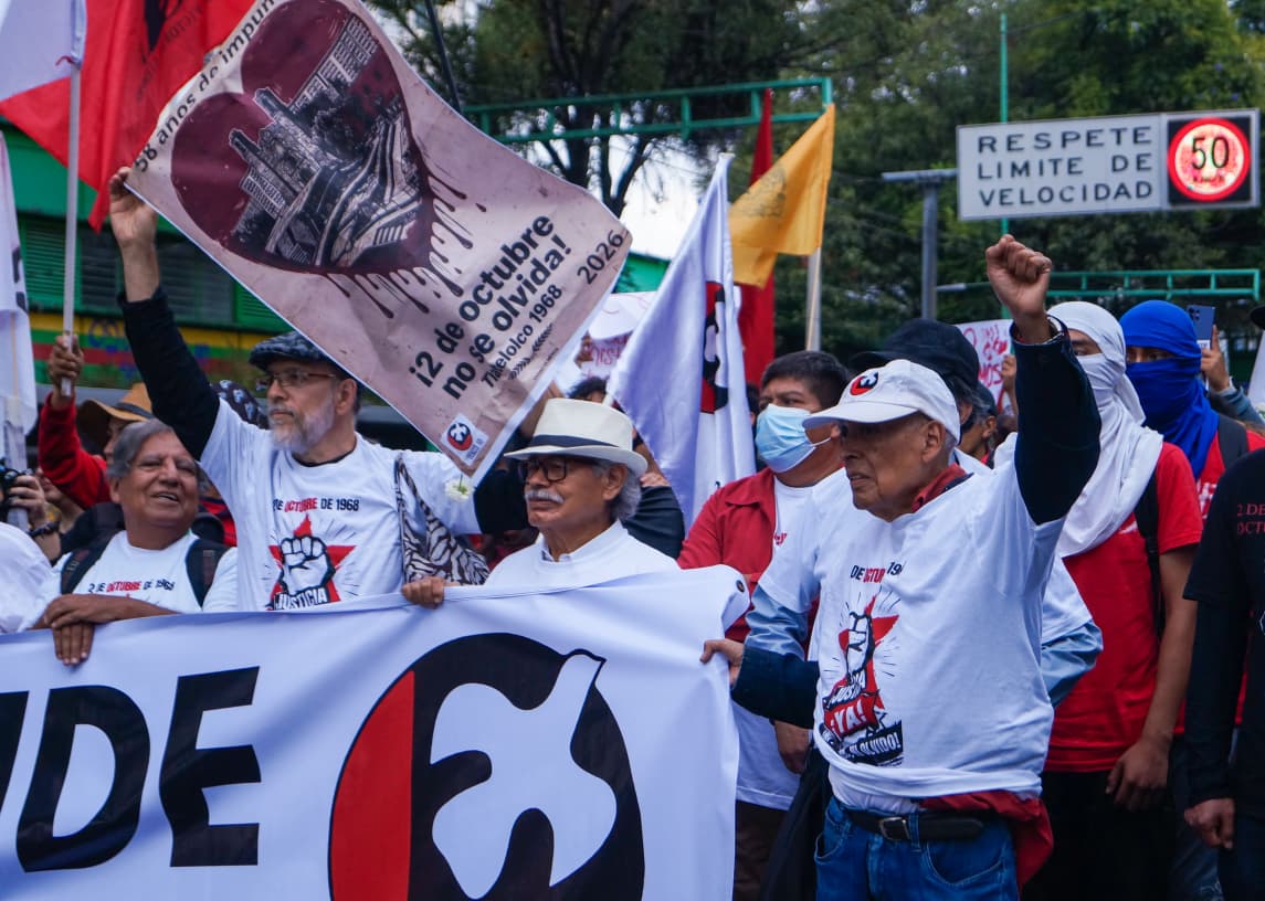 Marcha 2 de octubre 2026: memoria y represión en Tlatelolco