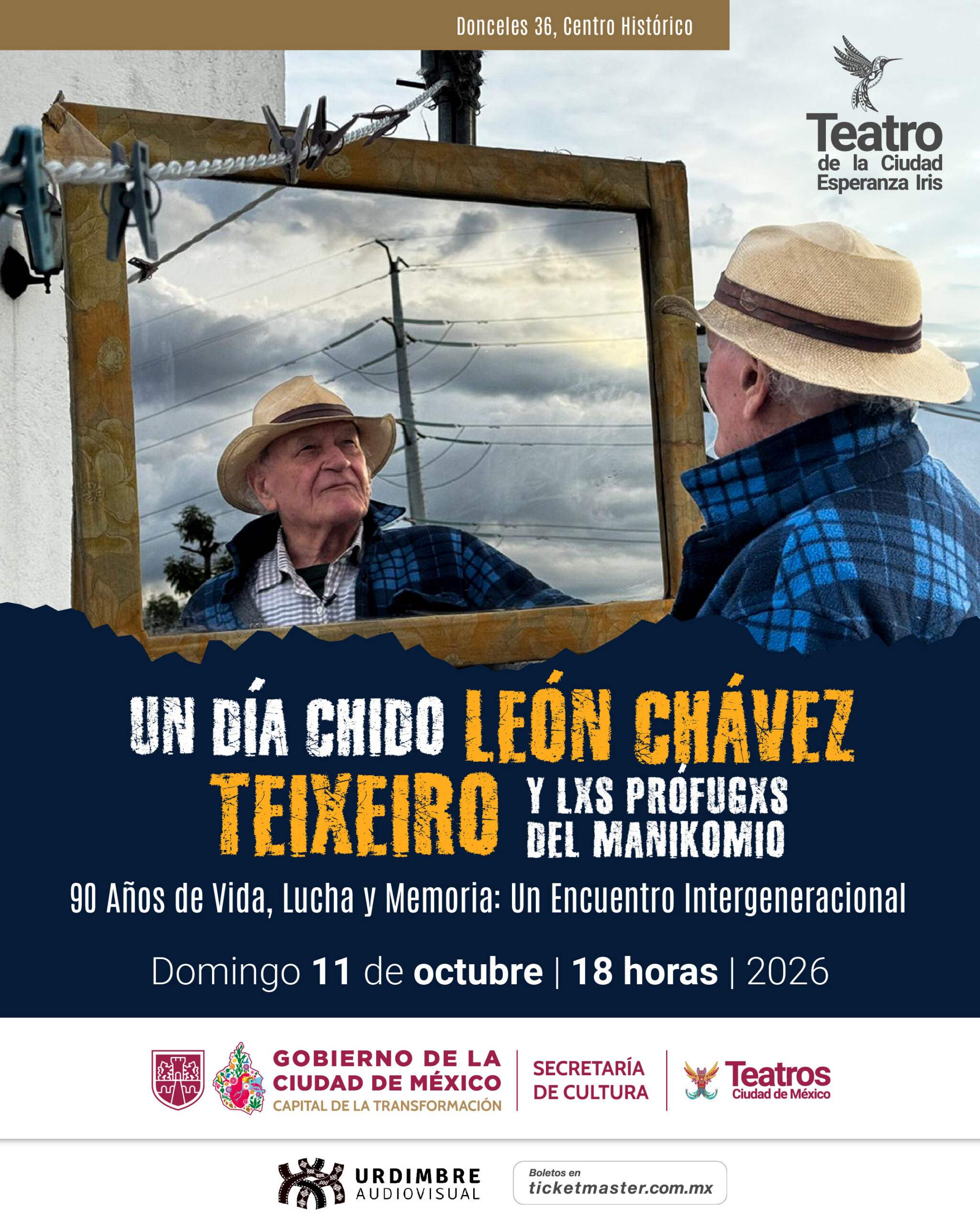 León Chávez Teixeiro celebra 90 años con un concierto dedicado a madres buscadoras y zapatistas