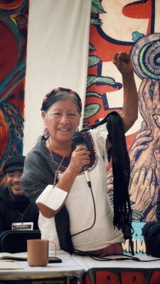 Clausura de la Asamblea del CNI 30 Aniversario. Isabel Sanginés