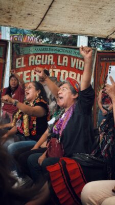 Clausura de la Asamblea del CNI 30 Aniversario. Isabel Sanginés