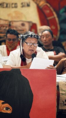 Clausura de la Asamblea del CNI 30 Aniversario. Isabel Sanginés