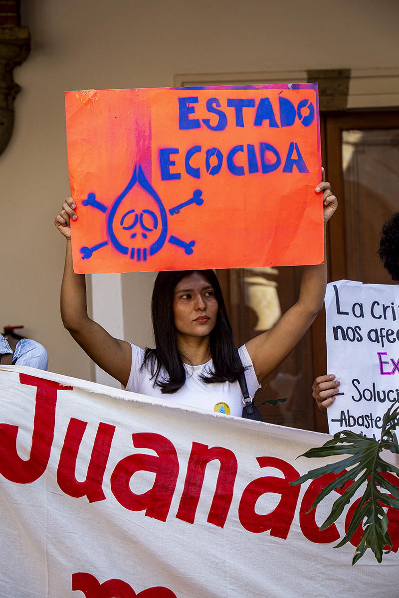 Pueblos de la ribera de Chapala y colectivos exigen al Congreso de Jalisco frenar el Acueducto Sustituto y el modelo CMRO