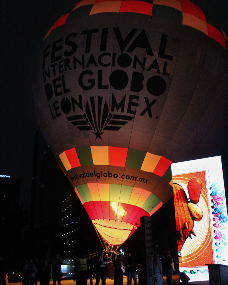 Festival internacional del globo de Guanajuato, presenta su nueva edición en el Monumento a la revolución en cdmx