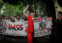 Crisis en el IMSS: miles de trabajadores exigen soluciones a la falta de insumos y pensiones