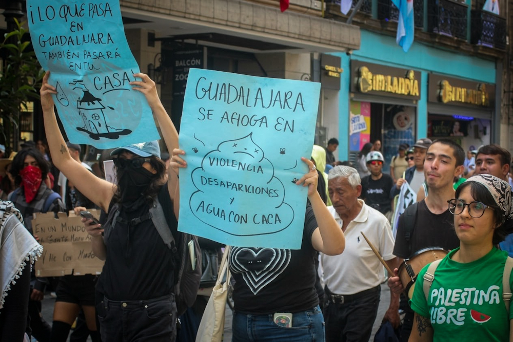 Marcha por el Agua en CDMX